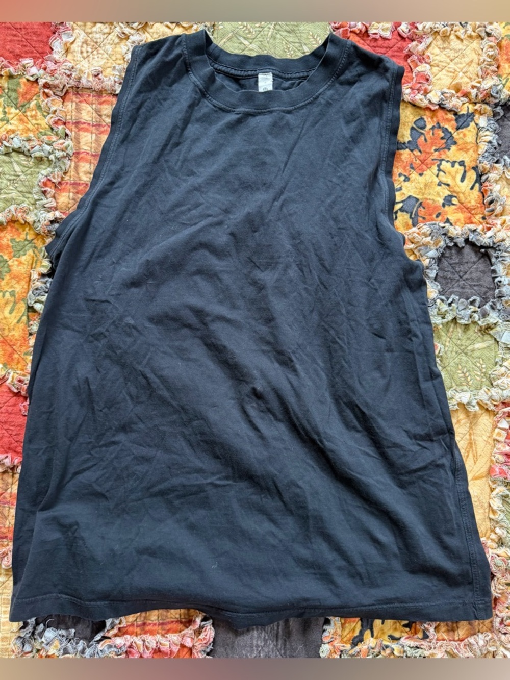 lululemon athletica Black Sleeveless Tank Top